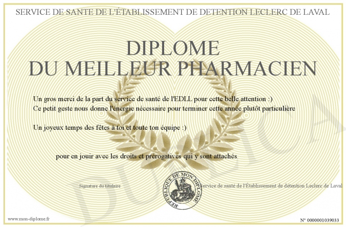 Heip Diplome Reconnu Par L Etat Diplome-du-meilleur-pharmacien