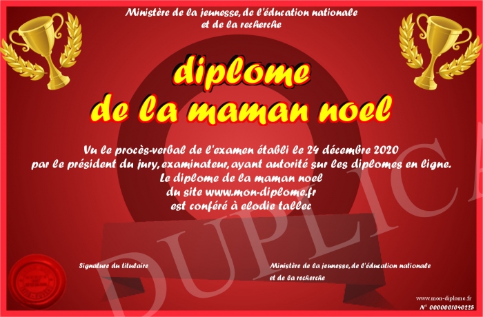 diplome-de-la-maman-noel