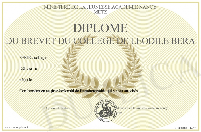 Diplome-du-brevet-du-college-de-Leodile-Bera