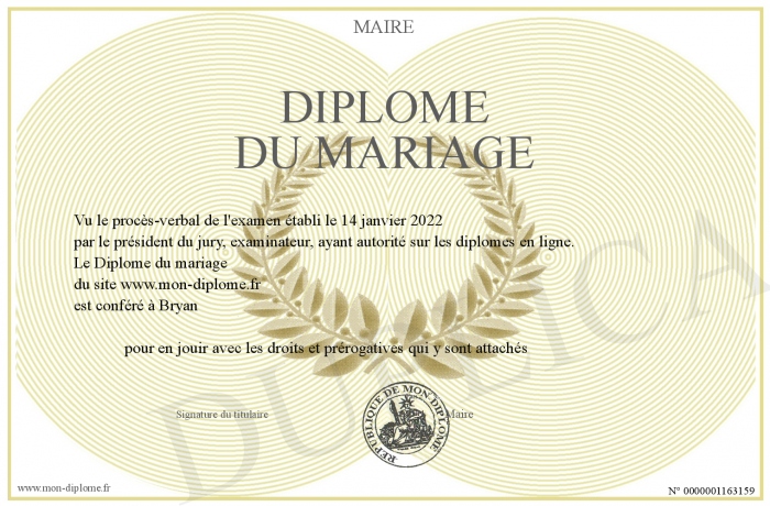 Diplome-du-mariage