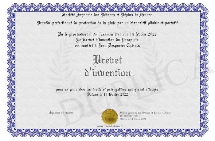 Brevet-d-invention