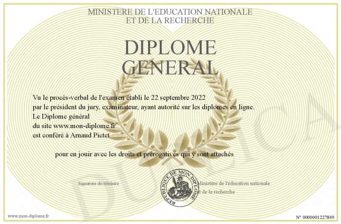 Diplome-general