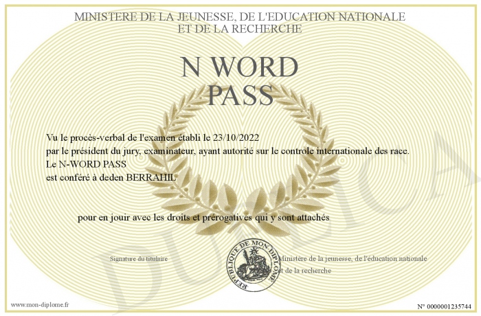N-WORD-PASS