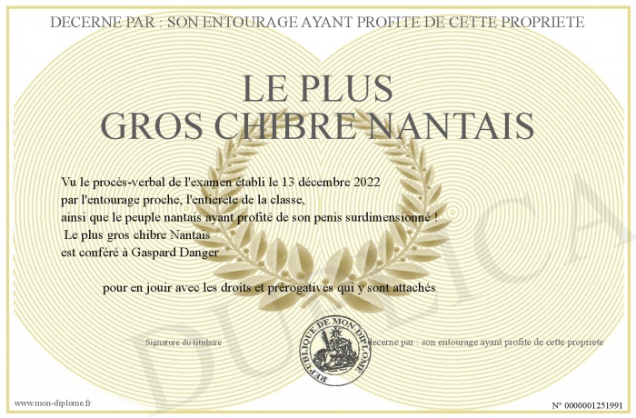 Le plus gros chibre Nantais Le plus gros chibre Nantais