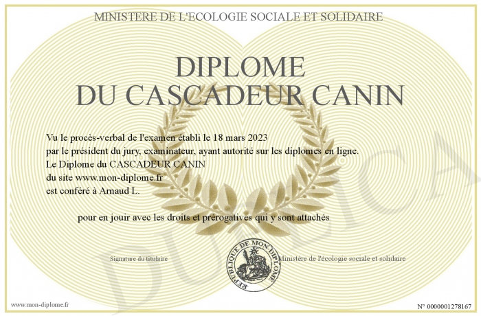 Diplome-du-CASCADEUR-CANIN