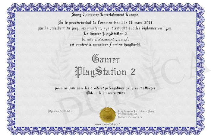 playstation сертификат соответствия