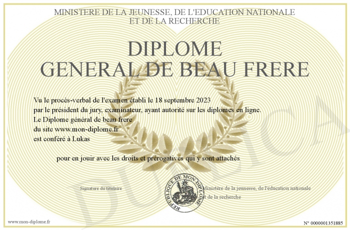 Diplome-general-de-beau-frere