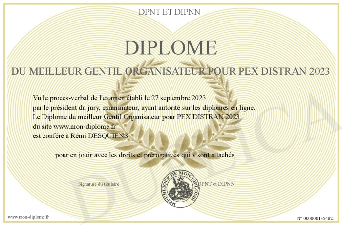 Diplome-du-meilleur-Gentil-Organisateur-pour-PEX-DISTRAN-2023