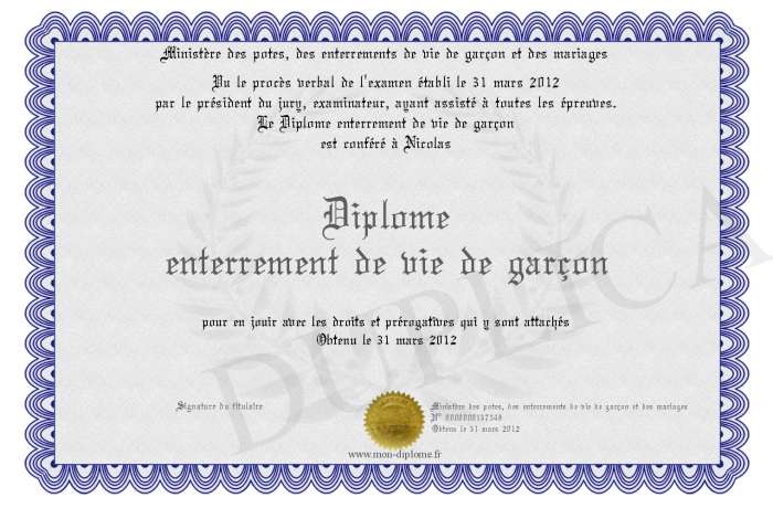 Texte Humoristique Enterrement Vie De Garçon Diplome-enterrement-de-vie-de-garcon