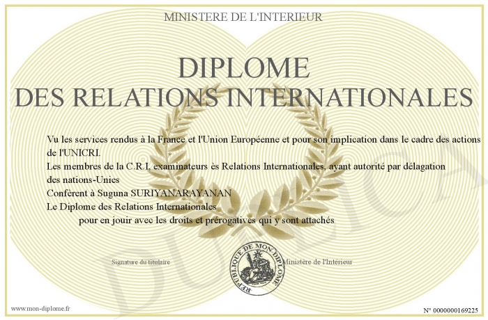 DiplomedesRelationsInternationales