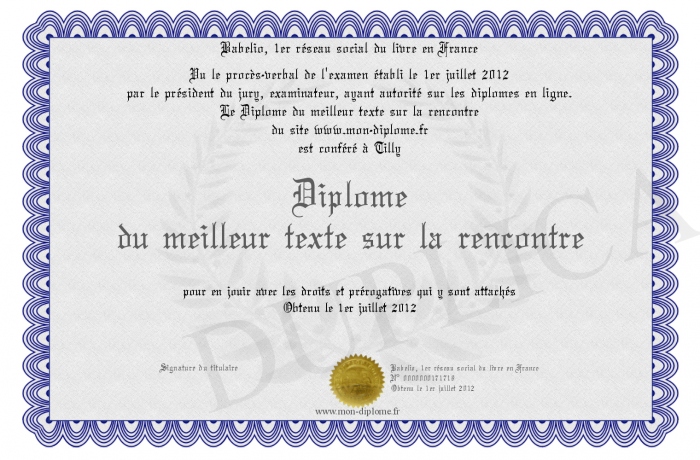 texte rencontre