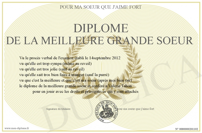 Diplomedelameilleuregrandesoeur
