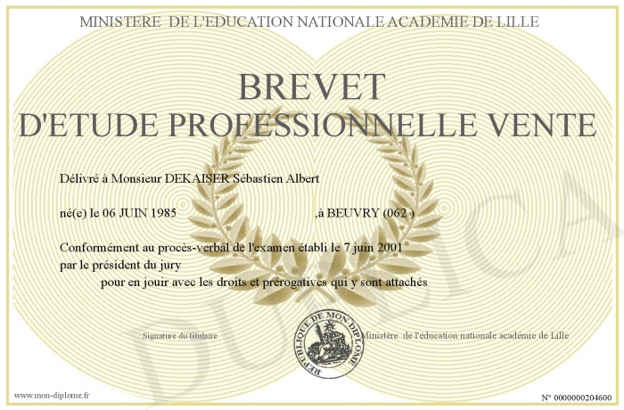Académie De Lille Diplome National Du Brevet