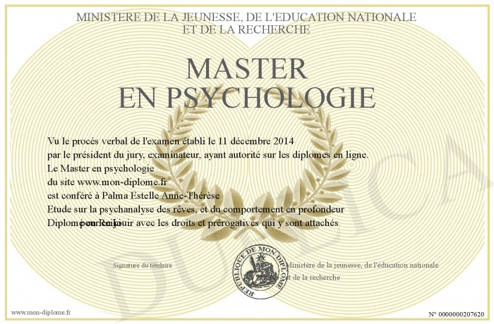 Masterenpsychologie