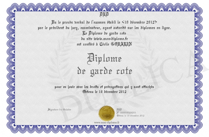 Diplome-de-garde-cote