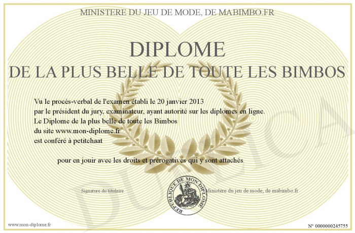 Mon Diplome