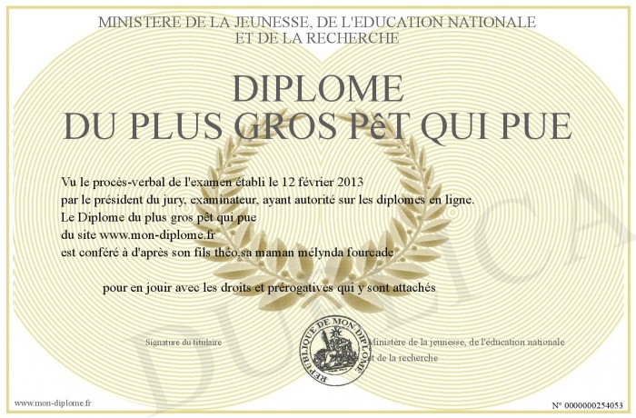 Diplome-du-plus-gros-pet-qui-pue