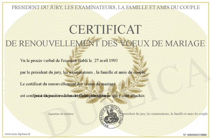 Certificat-de-renouvellement-des-voeux-de-mariage