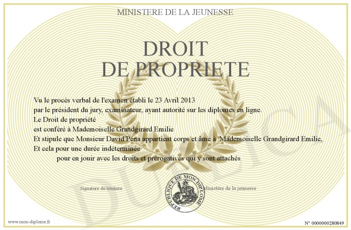 Droit-de-propriete