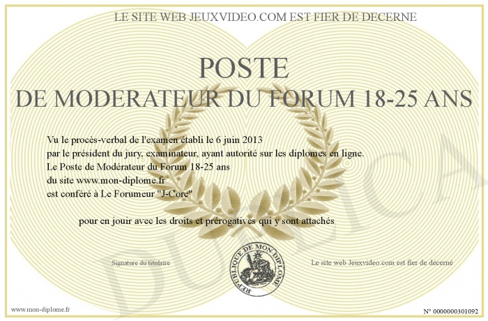 Poste De Moderateur Du Forum 18 25 Ans