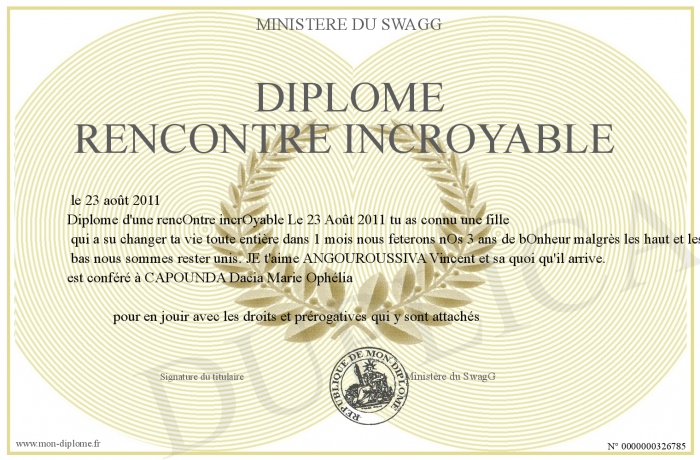 rencontre incroyable