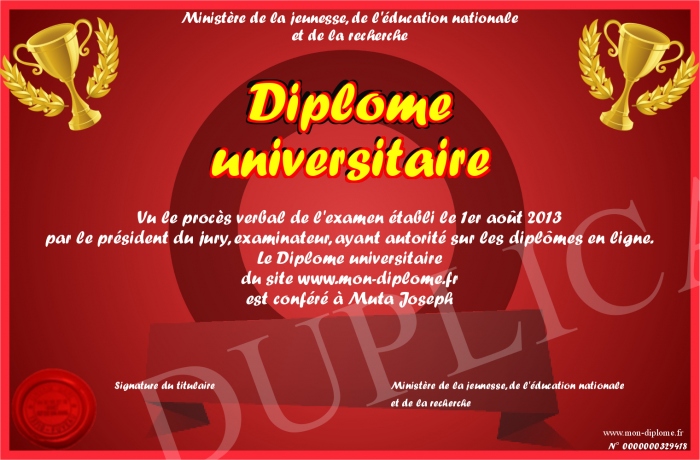 Diplome-universitaire