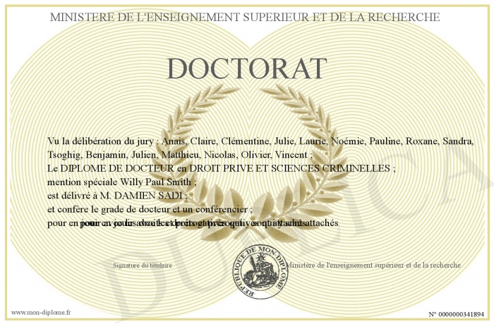 doctorat