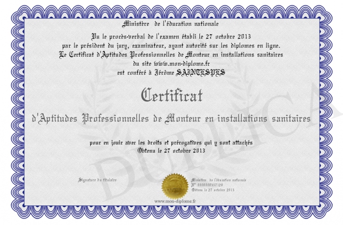 Page De Garde Academie De Lille Certificat D'aptitudes Certificat-d-Aptitudes-Professionnelles-de-Monteur-en-installations