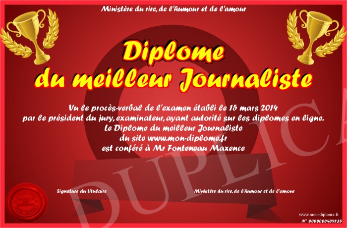 DiplomedumeilleurJournaliste