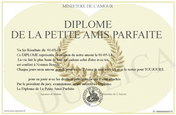 Diplome-de-La-Petite-Amis-Parfaite