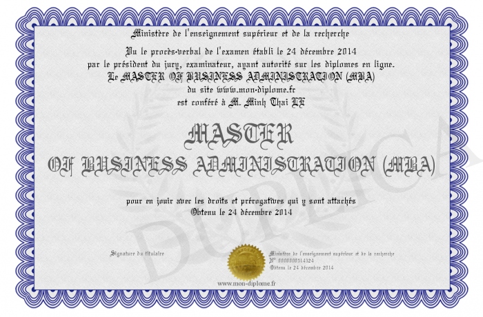 Offre D Emploi Pêcheur Sans Diplome MASTER-OF-BUSINESS-ADMINISTRATION-(MBA)