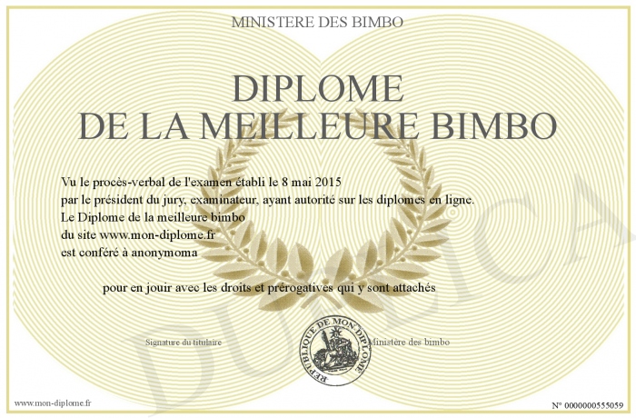 Mon Diplome