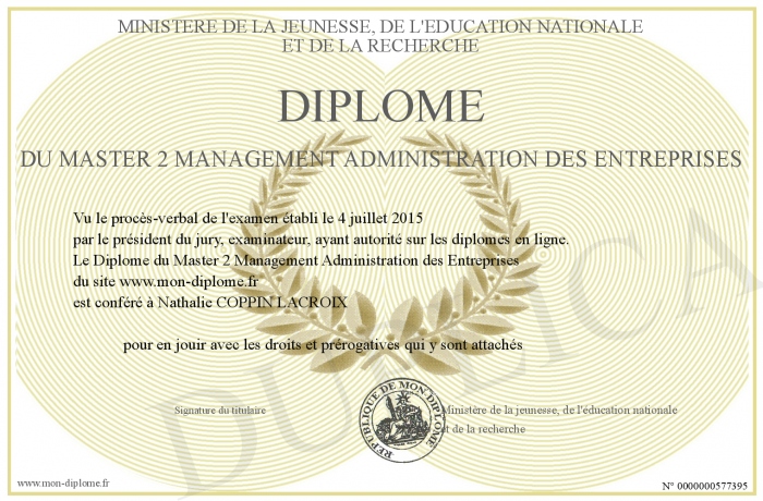 DiplomeduMaster2ManagementAdministrationdesEntreprises