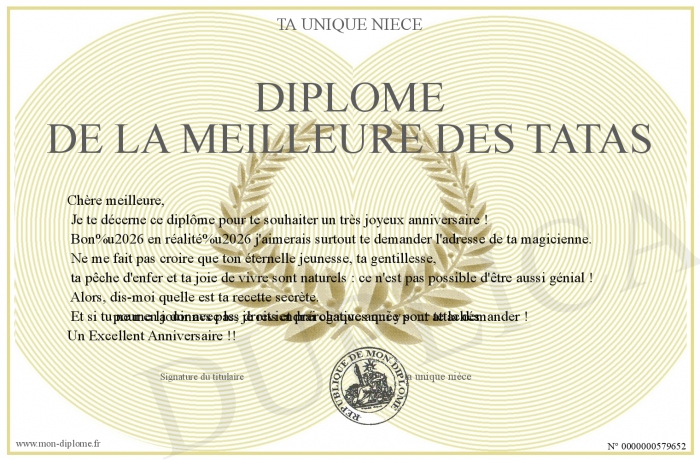 Diplomedelameilleuredestatas