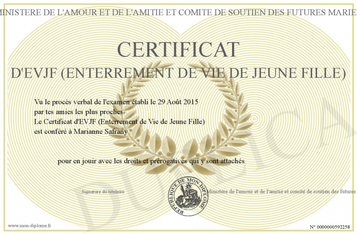 T-shirt EVJF Personnalisé - La Mariée - EVJF - Enterrement Vie De