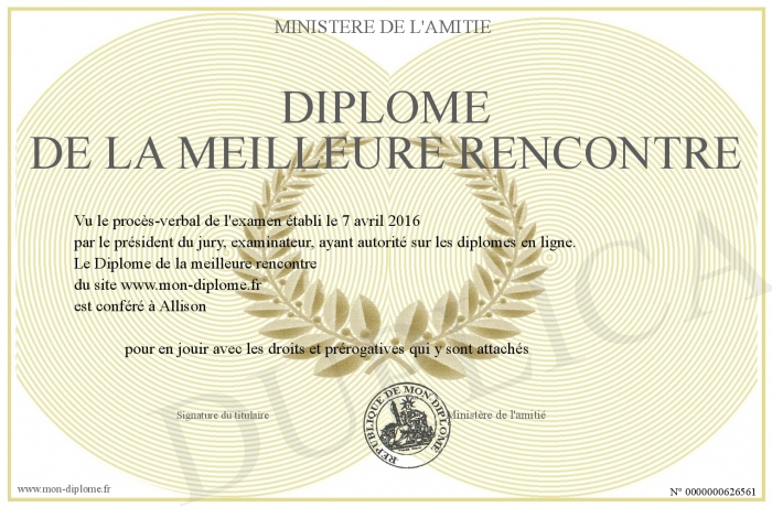Rencontres diplomes