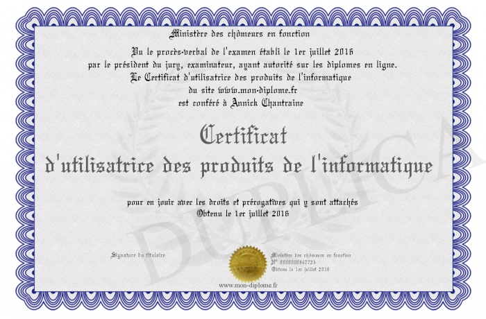 Certificatdutilisatricedesproduitsdelinformatique