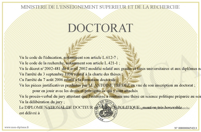 Doctorat