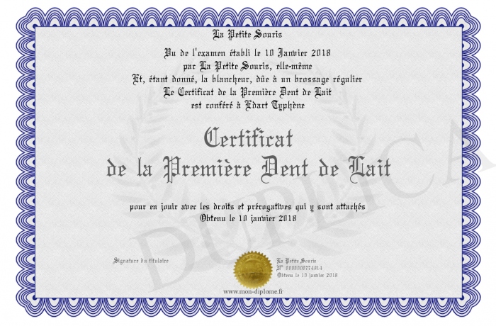 Certificat-de-la-Premiere-Dent-de-Lait