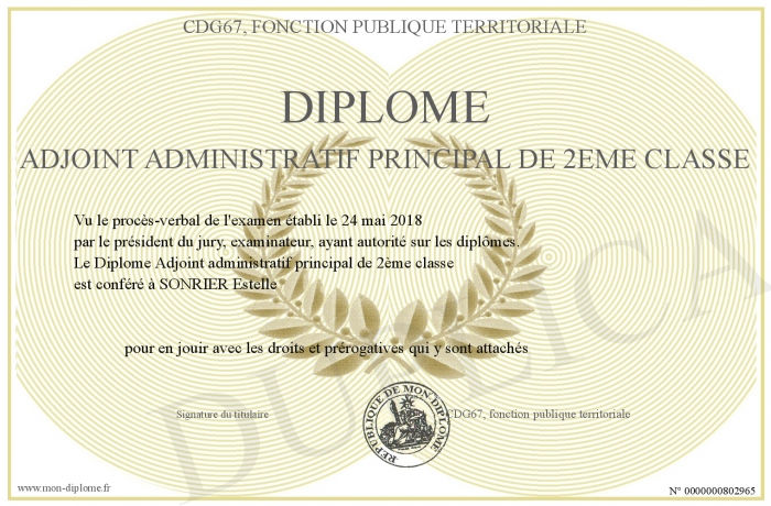 Diplome-Adjoint-administratif-principal-de-2eme-classe