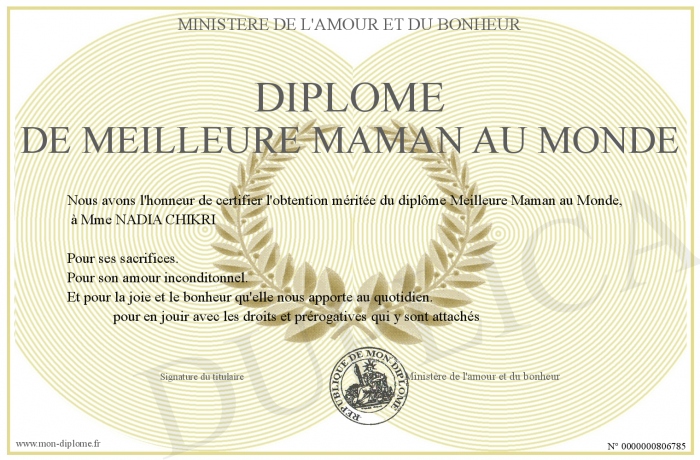 Sweat "Meilleure Maman Du Monde" - Cadeau Doux Et Confortable Pour La Fête Des Mères, Anniversaire