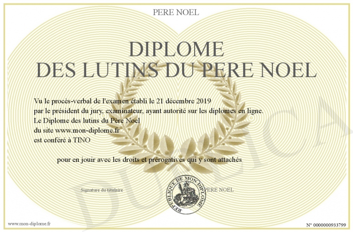 Diplome-des-lutins-du-Pere-Noel