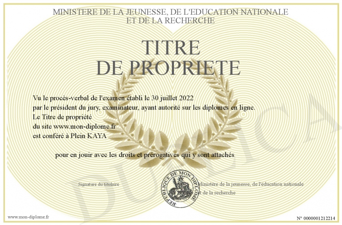 Titre-de-propriete
