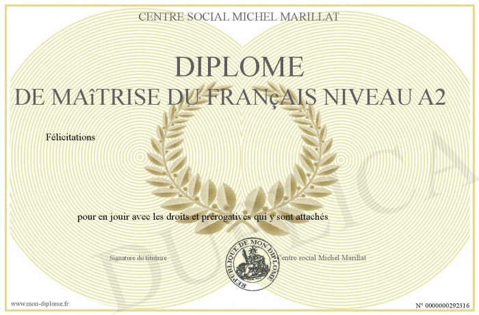 Diplome-de-maitrise-du-francais-niveau-A2