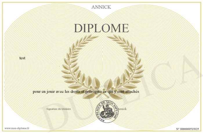 diplome