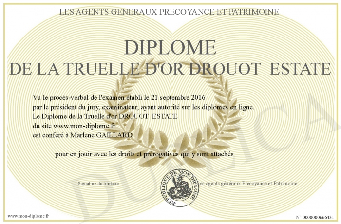 Drouot estate france