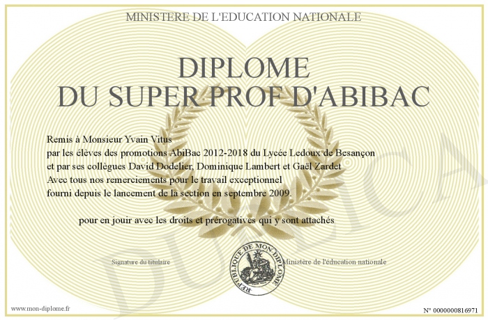 Diplome Du Super Prof | Les Diplômes Requis Pour Devenir Prof De FLE ...