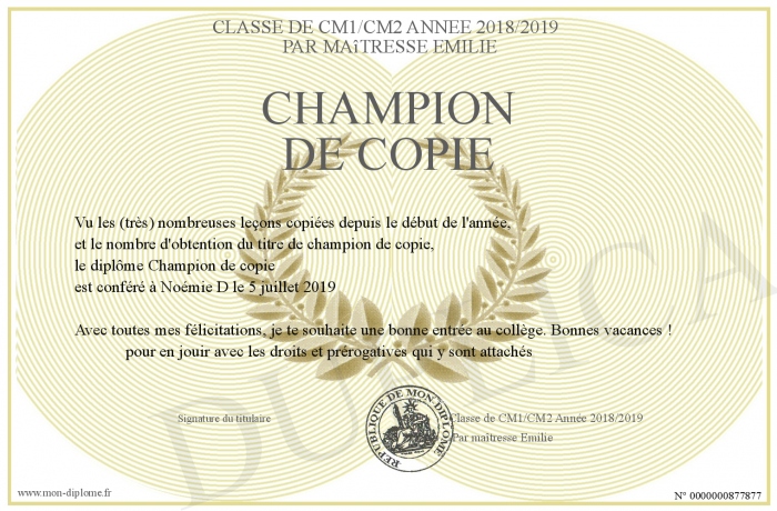 Champion-de-copie
