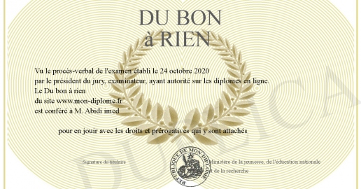 Du bon a rien