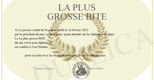 La plus grosse BITE